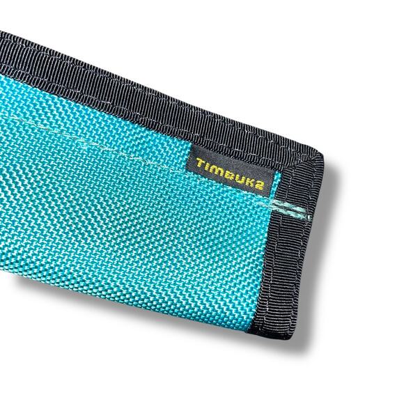 Timbuk2 Strap Pad Ballistic Fit 2 Laptop camera Messenger Bag Peacock Blue - Picture 10 of 11